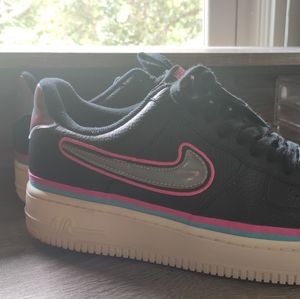 BRAND NEW Nike Air Force 1 Low Sport NBA Fuschia